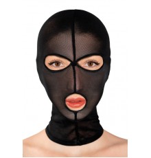 Маска сетчатая на голову с отверстиями для глаз и рта