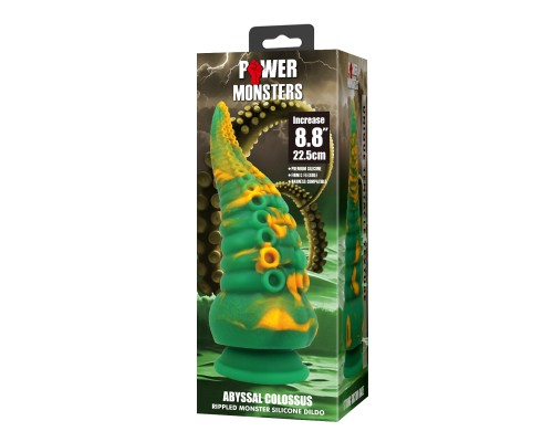 Abyssal Colossus, фаллоимитатор на присоске, серии Power Monsters, 22,5 см