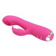 Вибромассажер-кролик Rachel: оральные ласки, розовый - купить в интернет магазине