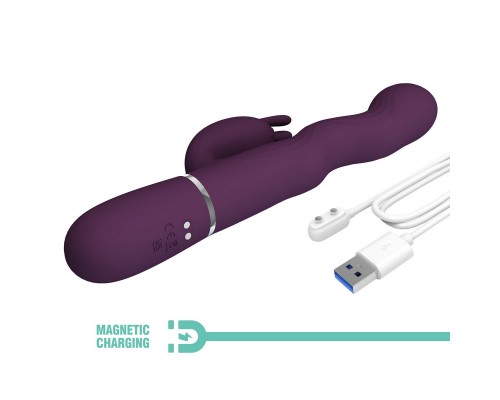 Вибростимулятор-кролик с волновыми движениями LAURSEN