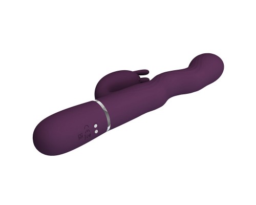 Вибростимулятор-кролик с волновыми движениями LAURSEN