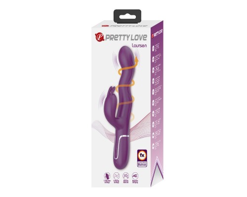 Вибростимулятор-кролик с волновыми движениями LAURSEN