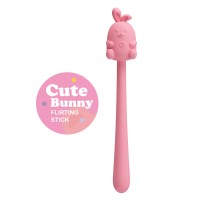 Мини-вибростимулятор Cute Bunny, розовый