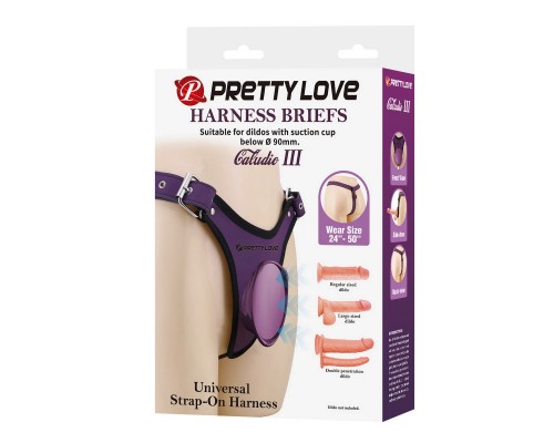 Трусы HARNESS BRIEFS, фиолетовые