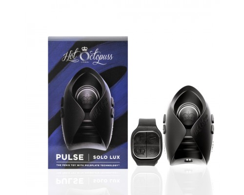PULSE SOLO LUX Инновационный мужской вибратор с пультом ДУ