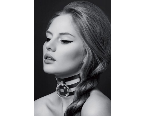 Изысканный чокер CHOKER FETISH NOIR - идеальный аксессуар для соблазнительных игр