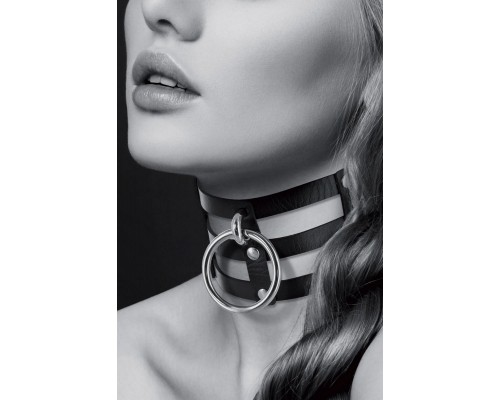 Изысканный чокер CHOKER FETISH NOIR - идеальный аксессуар для соблазнительных игр