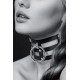 Изысканный чокер CHOKER FETISH NOIR - идеальный аксессуар для соблазнительных игр