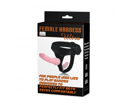 Фаллопротез на трусиках с анальной/вагинальной пробкой