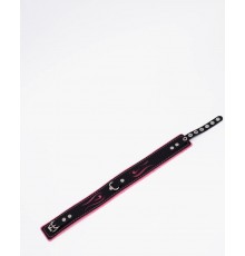 Ошейник с розовой строчкой 