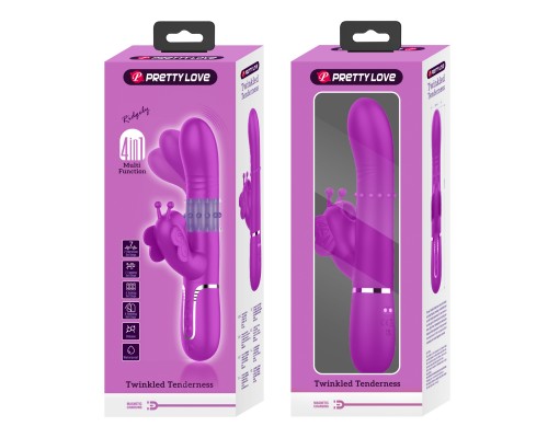 Вибромассажёр-кролик Ridgely, 4 в 1