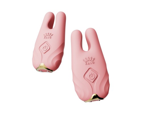 Виброзажимы на соски NAVE, розовые