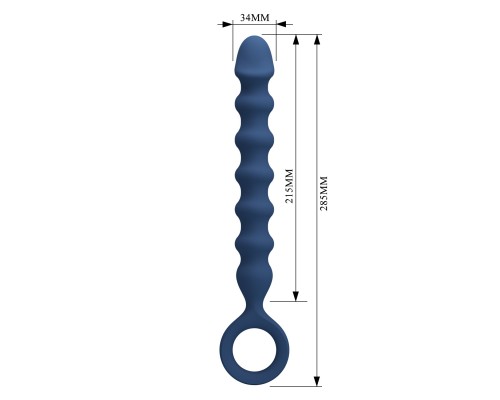 Анальная ёлочка с кольцом