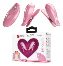 Виброзажимы на соски с пультом Cayley