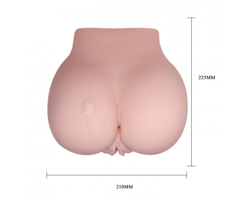 Мастурбатор вагина-анус с вибрацией Crazy Bull Vagina and Ass