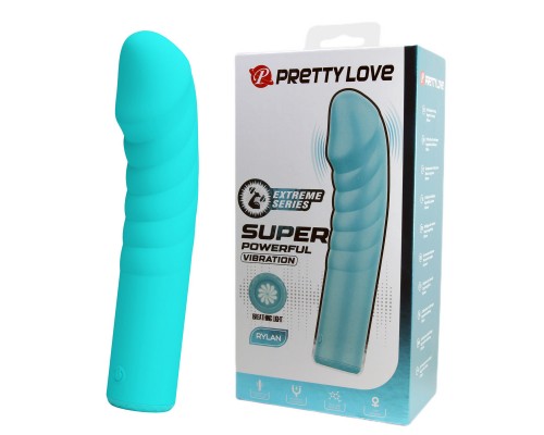 Массажёр с мощной вибрацией RYLAN, бирюзовый