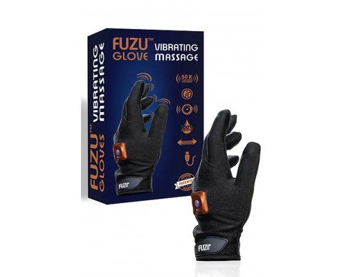 Виброперчатка для массажа Fuzu, левая