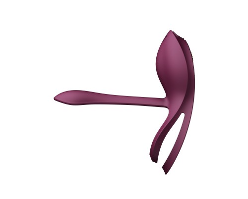 Эрекционное виброкольцо с пультом BAYEK, фиолетовое