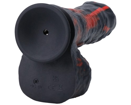 Секс-машина мини на присоске Tendril Thruster, чёрно-красная