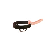 Фаллопротез полый унисекс на ремнях 10 Hollow Strap-On