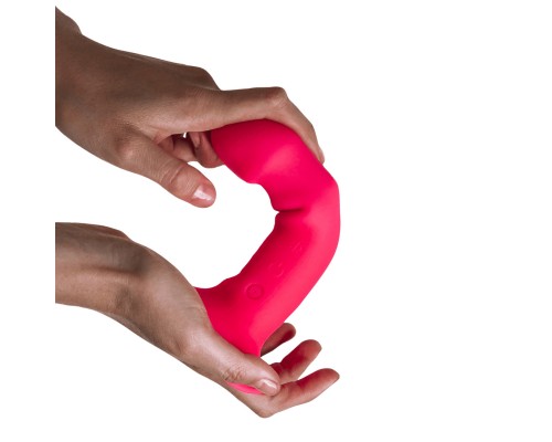 Купить Hitsens 2 (6,5) Фалломитатор с вибрацией, розовый - выгодное предложение в интернет-магазине ин