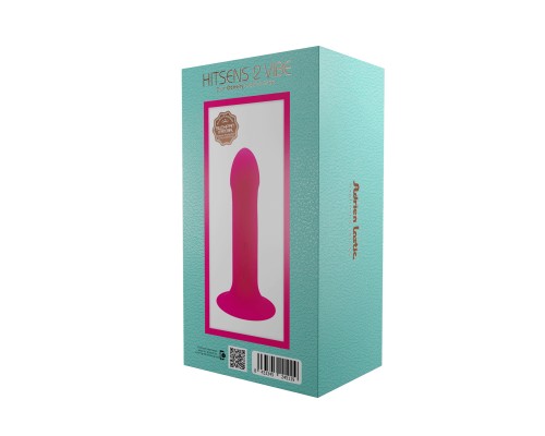 Купить Hitsens 2 (6,5) Фалломитатор с вибрацией, розовый - выгодное предложение в интернет-магазине ин