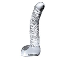 Стеклянный фалломитатор Icicles No. 61 - Clear