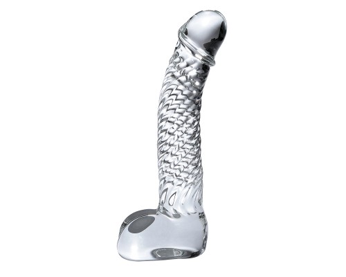 Стеклянный фалломитатор Icicles No. 61 - Clear