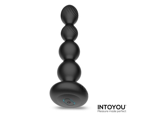 Анальная ёлочка с вибрацией, вращением, с пультом