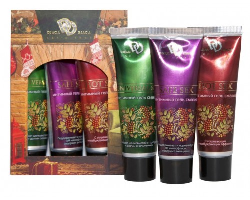 Набор интимных гель-смазок №5 (3 шт. по 30 мл.)