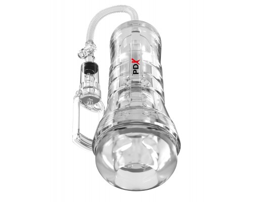 Мастурбатор с вакуумной помпой ViewTube Vac XXL