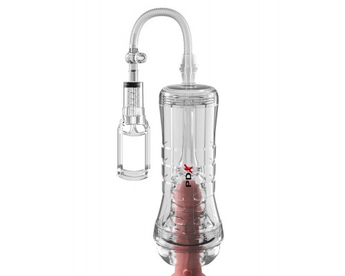 Мастурбатор с вакуумной помпой ViewTube Vac XXL