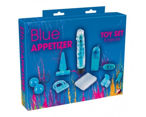 Набор стимуляторов голубой 8 штук You2Toys Blue Appetizer