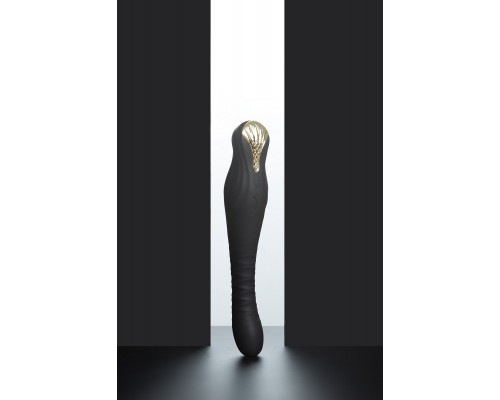 Вибростимулятор с поступательными движениями KING, чёрный