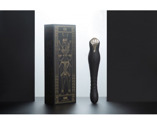 Вибростимулятор с поступательными движениями KING, чёрный