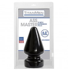 Анальная пробка большого размера без вибрации TitanMen Tools - Butt Plug - 4.5 Dia