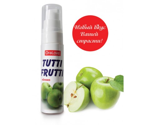 Гель Tutti-Frutti Яблоко OraLove 30г арт. LB-30005
