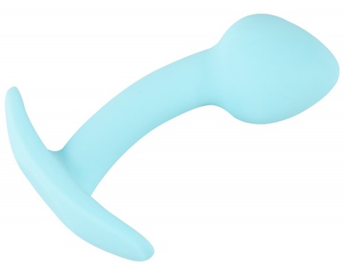 Анальная пробка мини Cuties голубая