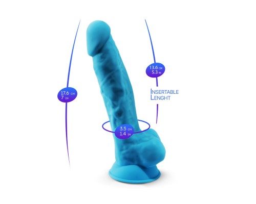 Почувствуйте удовольствие с SileXD Фаллоимитатор Model 1 7 голубой