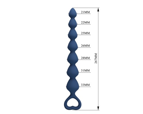Анальная ёлочка с кольцом