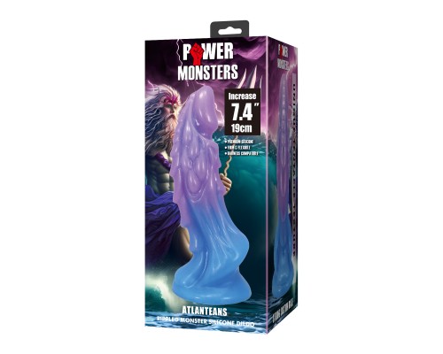 Atlanteans, фаллоимитатор на присоске, серии Power Monsters, 19 см