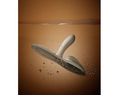 Виброподушка с функцией нагрева FLORA, чёрная