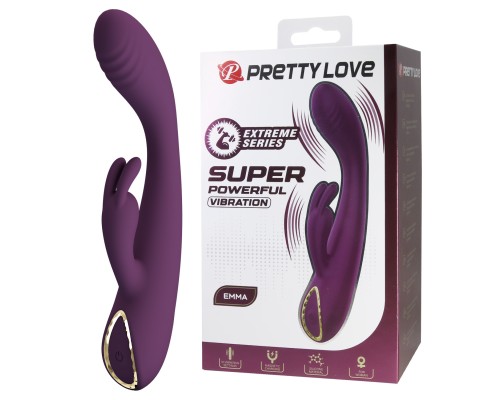 Массажёр-кролик с мощной вибрацией Emma