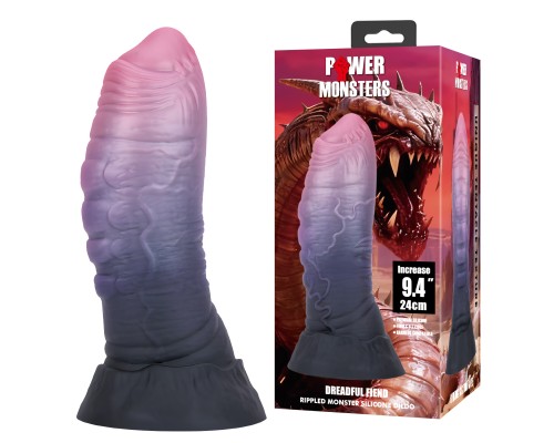 Dreadful Fiend, фаллоимитатор на присоске, серии Power Monsters, 24 см