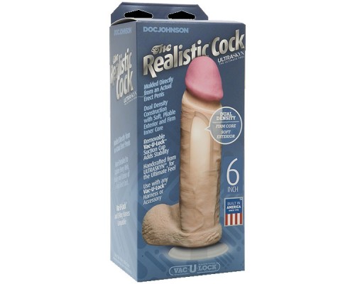 Реалистик Ultra Skin 6 Realistic Cock - реалистичный фаллоимитатор для удовлетворения всех ваших интимных желаний