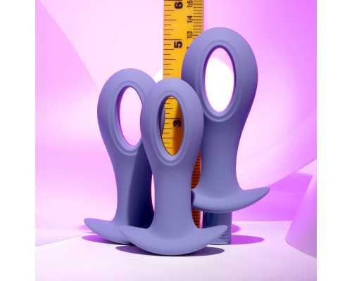 Набор анальных пробок с вибропулей Hole Punch Plug Set