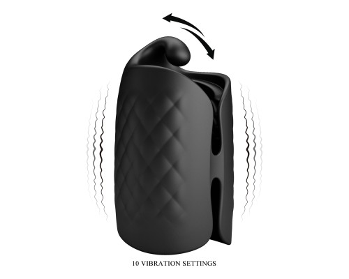 Мастурбатор с вибростимуляцией головки Black Glans Trainer: интимный товар для удовольствия