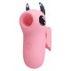 Вакуумный мини-стимулятор на палец, с электростимуляцией, Magic Devil, розовый