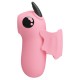 Вакуумный мини-стимулятор на палец, с электростимуляцией, Magic Devil, розовый