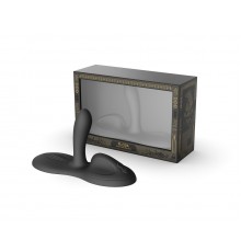 Виброподушка с функцией нагрева FLORA, чёрная